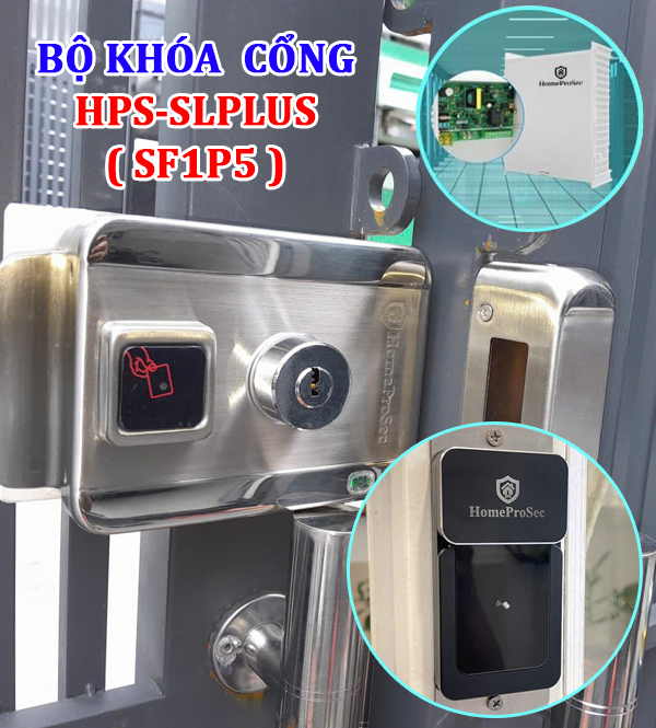  Khóa cổng vân tay inox HPS- SLPLUS SF1P5/ SF2P5 