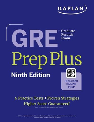 GRE Prep Plus, Ninth Edition (2026)