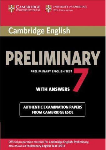 Cambridge Preliminary English Test 7