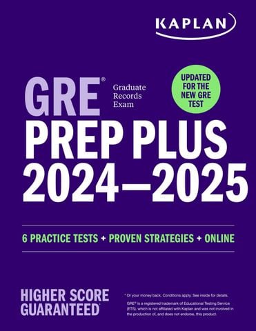 GRE Prep Plus 2024 2025