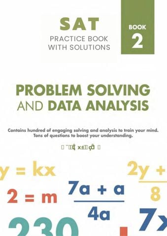 Sat Mathematics Practice Book With Solutions 2: Problem Solving