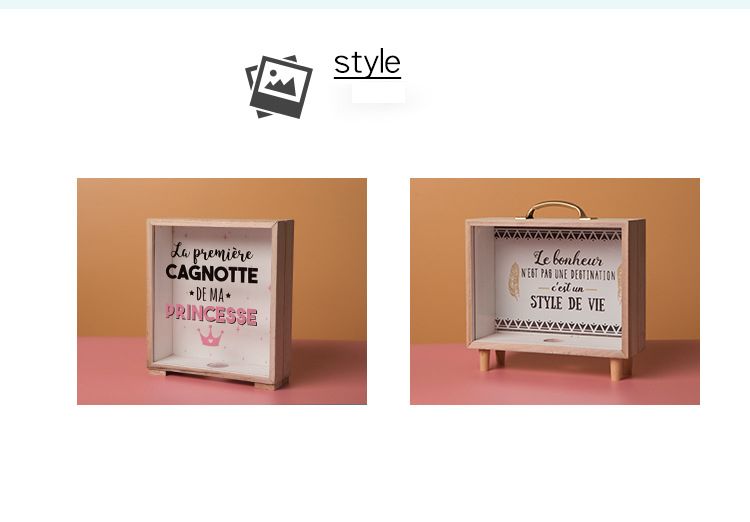  HỘP GỖ TIẾT KIỆM 