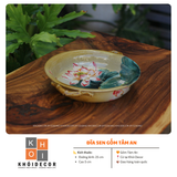  ĐĨA SEN GỐM TÂM AN 