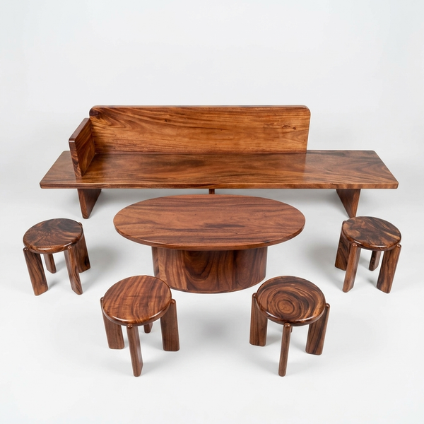  BỘ SOFA GỖ ME TÂY 