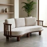  BỘ SOFA GỖ ME TÂY CONG 
