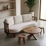  BỘ SOFA GỖ ME TÂY CONG 