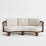  BỘ SOFA GỖ ME TÂY CONG 