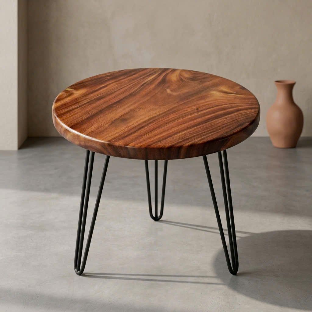  BÀN GỖ ME TÂY 60 cm 
