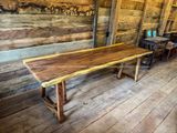  BÀN GỖ ME TÂY 240 x 73-75 x 5 cm 