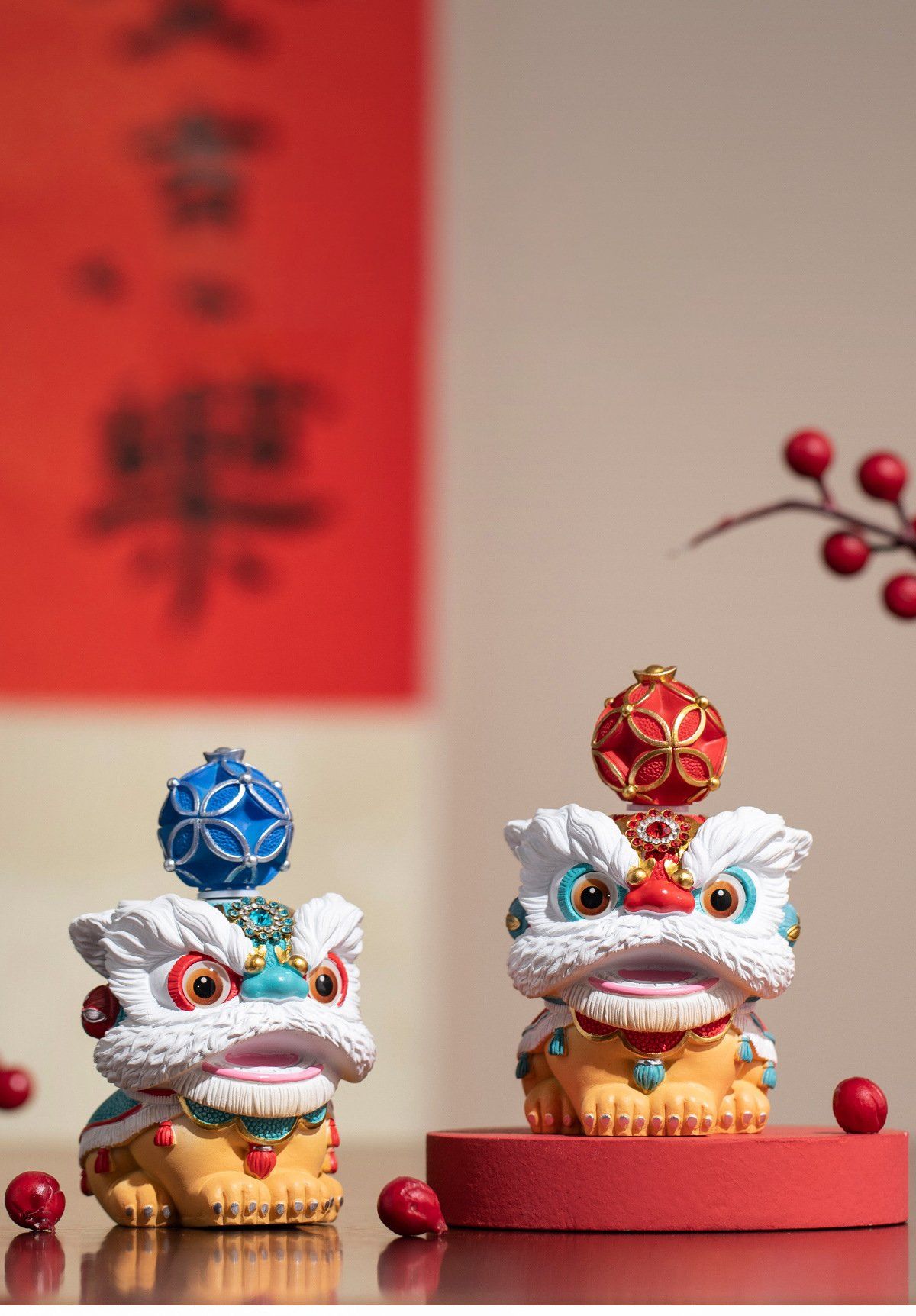  TƯỢNG LÂN QUẢ CẦU 