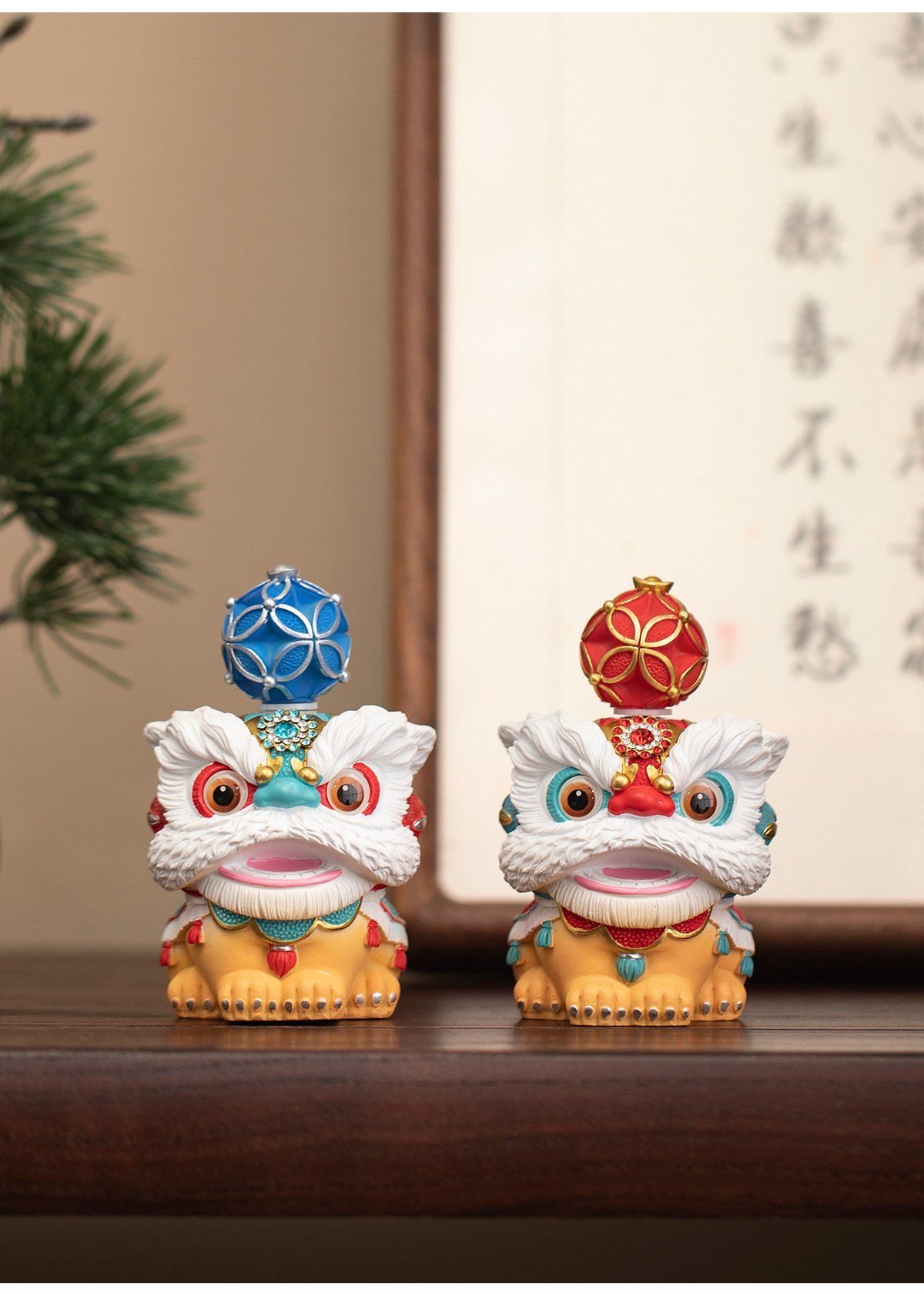  TƯỢNG LÂN QUẢ CẦU 