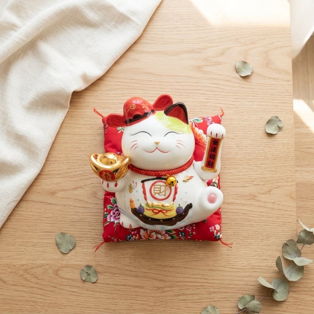  MÈO THẦN TÀI TIẾN LỘC 