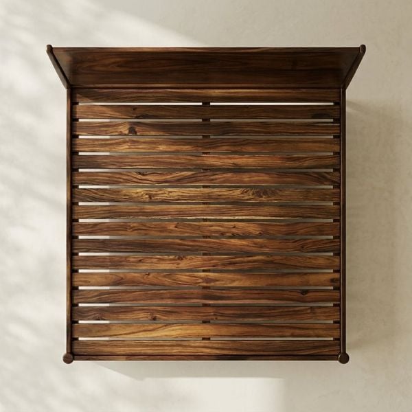  GIƯỜNG GỖ ME TÂY - D200xR200xC40 - 004 