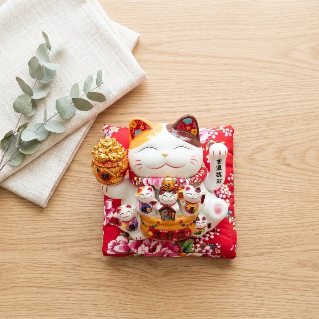  MÈO THẦN TÀI THIÊN KIM 