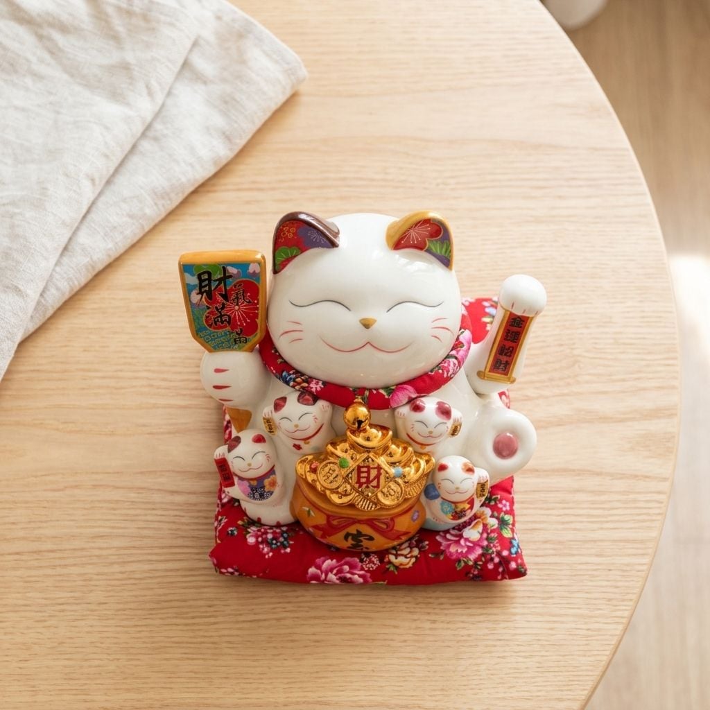 MÈO THẦN TÀI NIÊN NIÊN DƯ HỮU 