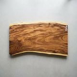  BÀN GỖ ME TÂY 121 x 68-65-70 x 5 cm 