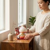  MÈO THẦN TÀI KIM VẬN 27CM 