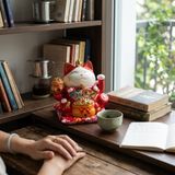  MÈO THẦN TÀI VẪY TAY ĐỎ 