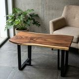  BÀN GỖ ME TÂY 126 x 65-63-66 x 5 CM 