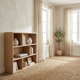  KỆ SÁCH GỖ THÔNG - N100 x C120 x S20 cm 