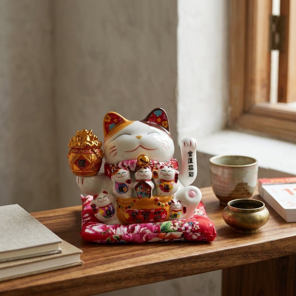  MÈO THẦN TÀI THIÊN KIM 