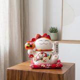  MÈO THẦN TÀI CẦM BÚA 16CM 