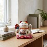  MÈO THẦN TÀI THẺ BÀI 16CM 