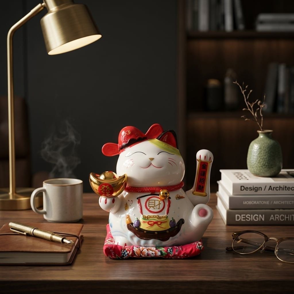  MÈO THẦN TÀI TIẾN LỘC 