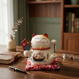 MÈO THẦN TÀI THẺ BÀI 16CM 