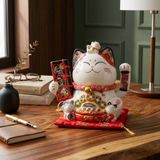  MÈO THẦN TÀI KIM VẬN 27CM 