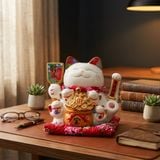  MÈO THẦN TÀI NIÊN NIÊN DƯ HỮU 