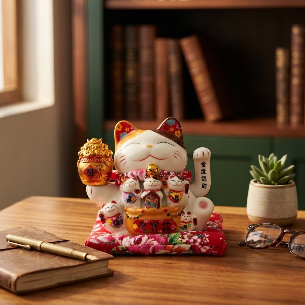  MÈO THẦN TÀI THIÊN KIM 