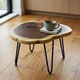  BÀN GỖ ME TÂY - N81 x R62 x D5 cm 