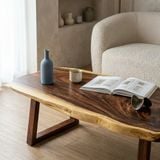  BÀN GỖ ME TÂY 140 x 70-80 x 5 cm 