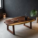  BÀN GỖ ME TÂY 140 x 70-80 x 5 cm 