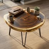  BÀN GỖ ME TÂY - N72 x R60 x D7 cm 