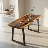  BÀN GỖ ME TÂY 140 x 52-58 x 5 cm 