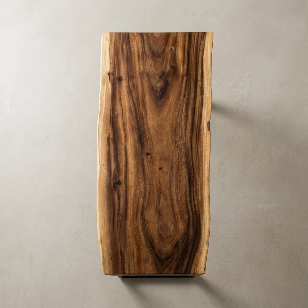  BÀN GỖ ME TÂY 140 x 52-58 x 5 cm 
