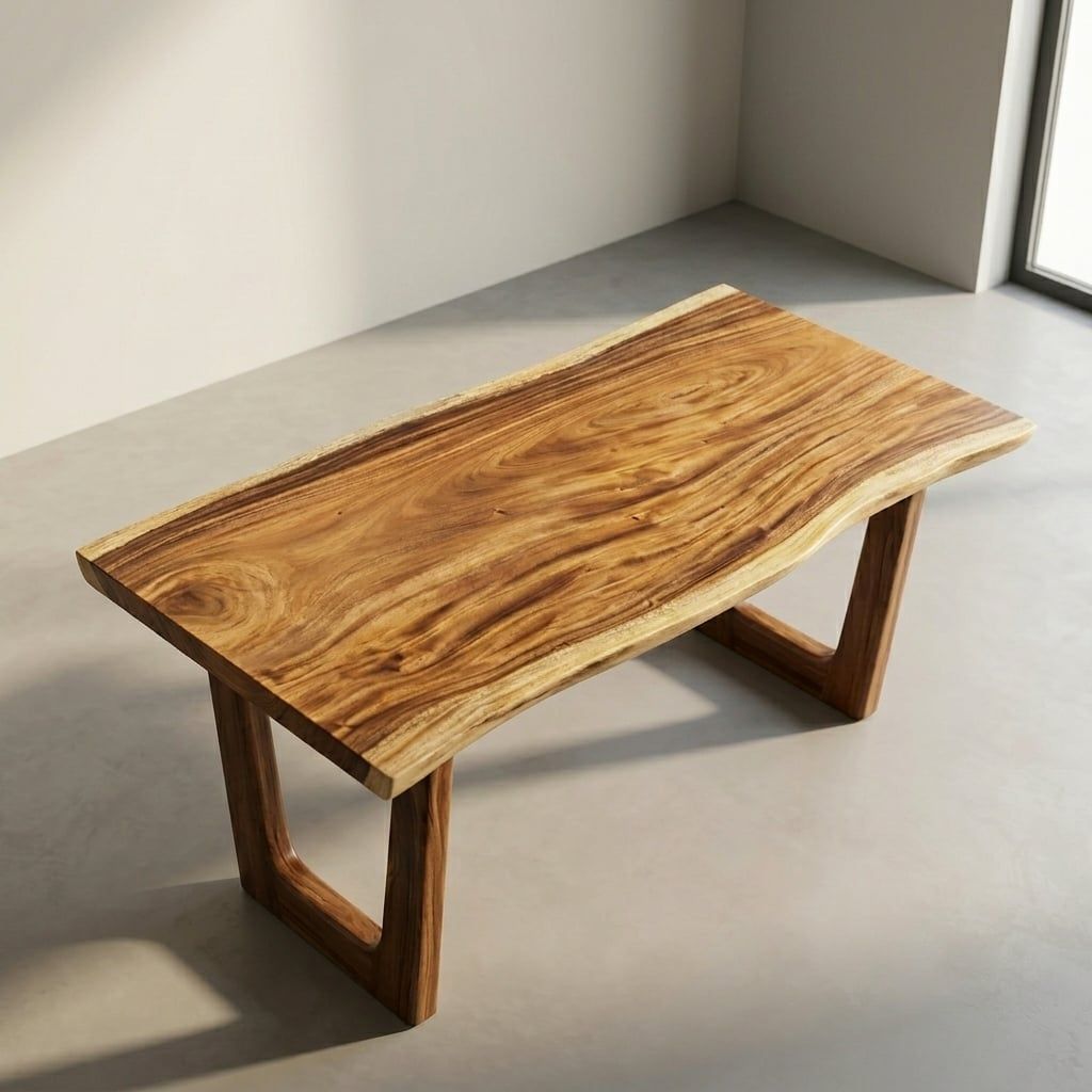  BÀN GỖ ME TÂY 160 x 72-78 x 5 cm 
