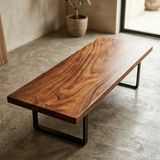  BÀN GỖ ME TÂY N190 x R67 x D5 cm 