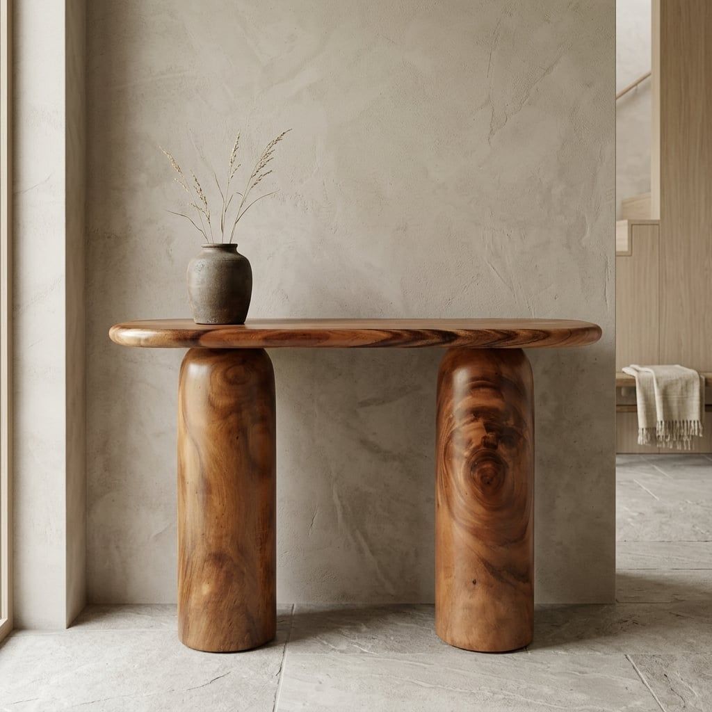 KỆ CONSOLE GỖ ME TÂY 