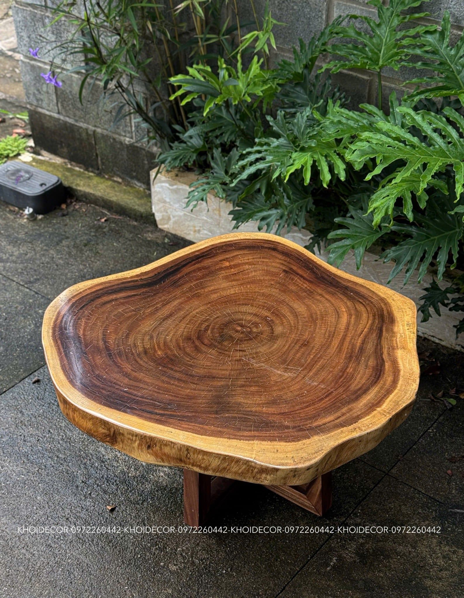  BÀN GỖ ME TÂY 93 x 92 x 8 cm 