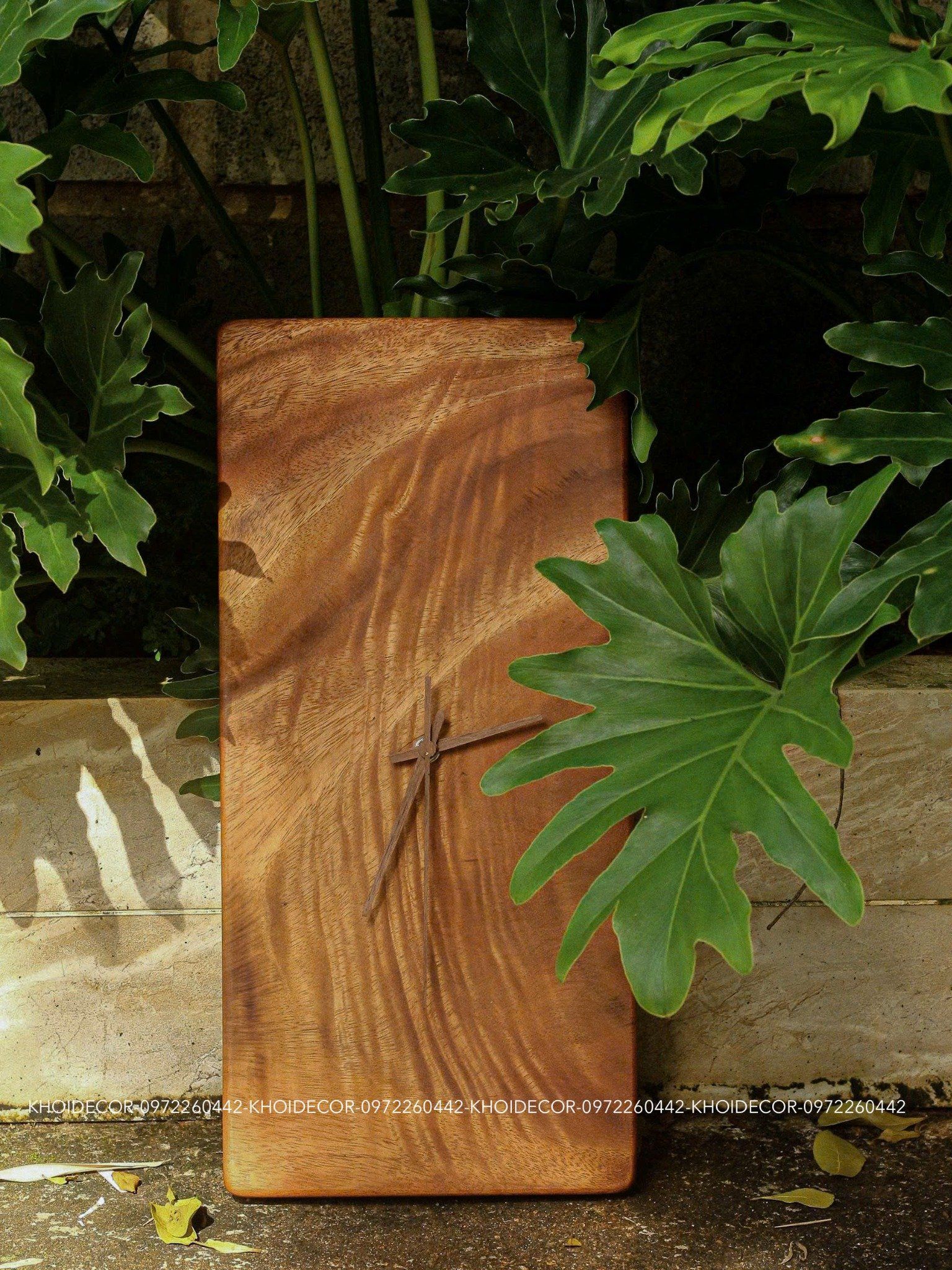  ĐỒNG HỒ GỖ ME TÂY TREO TƯỜNG 