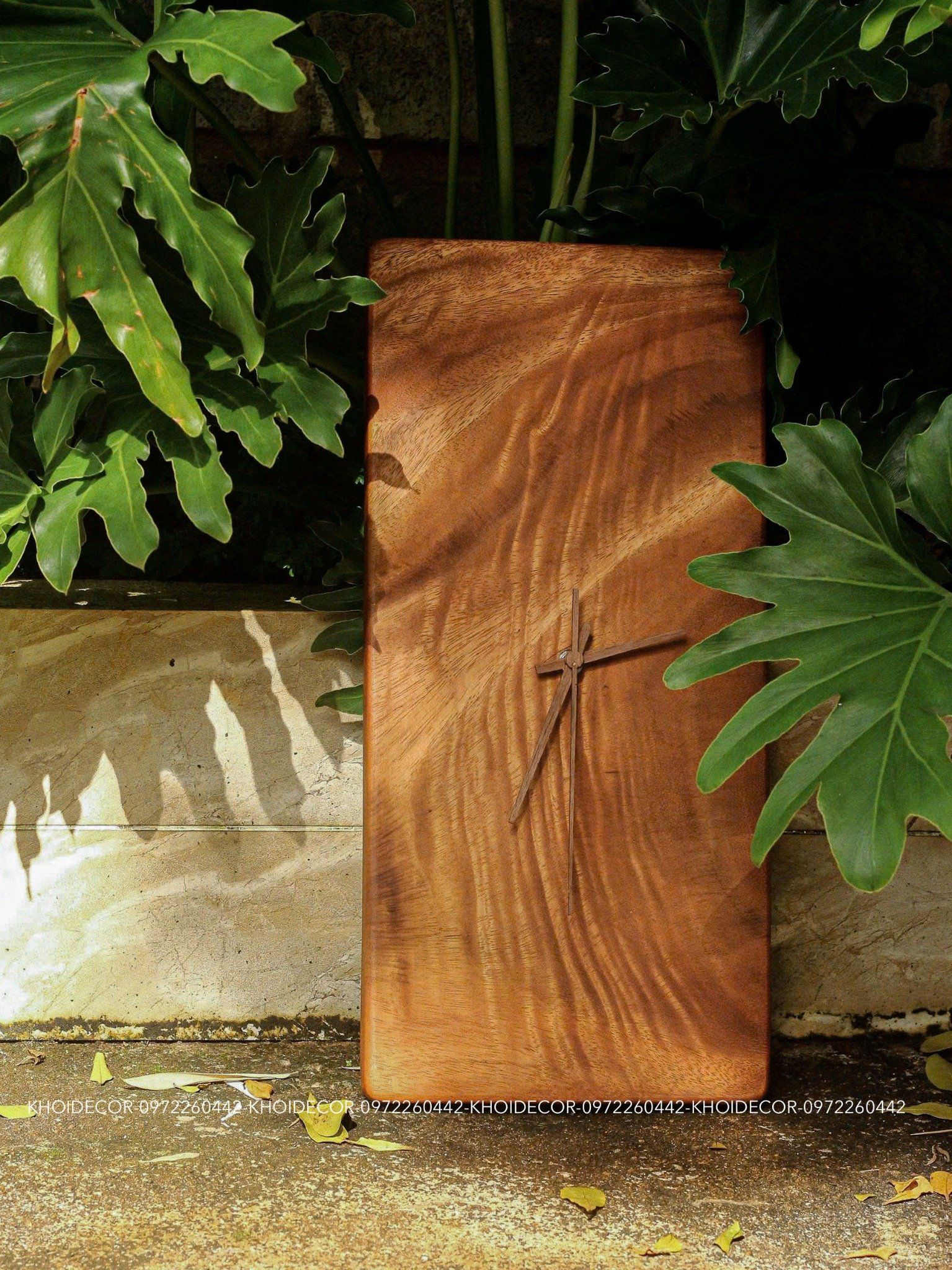  ĐỒNG HỒ GỖ ME TÂY TREO TƯỜNG 