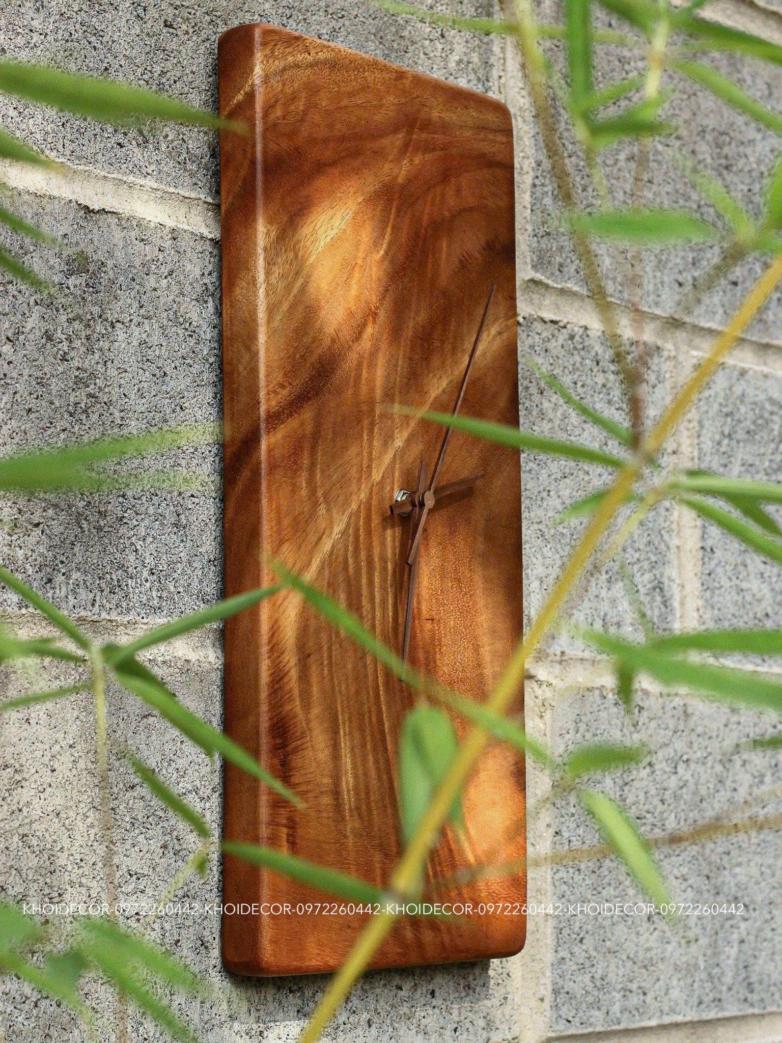  ĐỒNG HỒ GỖ ME TÂY TREO TƯỜNG 