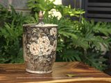  THẠP HOA HỒNG MEN KHÔ GỐM TÂM AN 