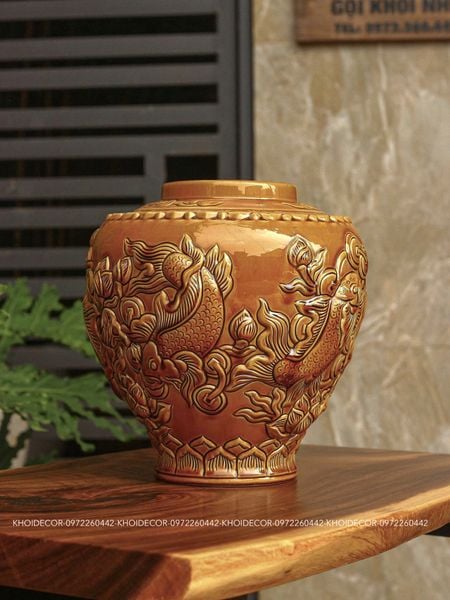  VÒ CÁ CHÉP BÁT TRÀNG 