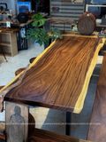  BÀN GỖ ME TÂY 240 x 83-89 x 5 cm 