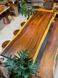  BÀN GỖ ME TÂY 240 x 83-89 x 5 cm 