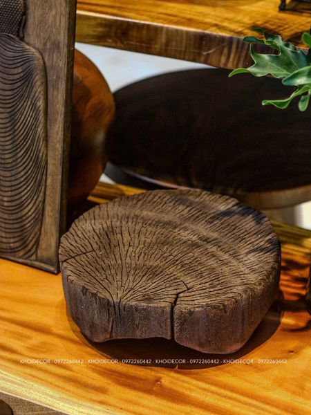  ĐÔN KÊ GỖ SAO TRÒN 32 x 10 cm 